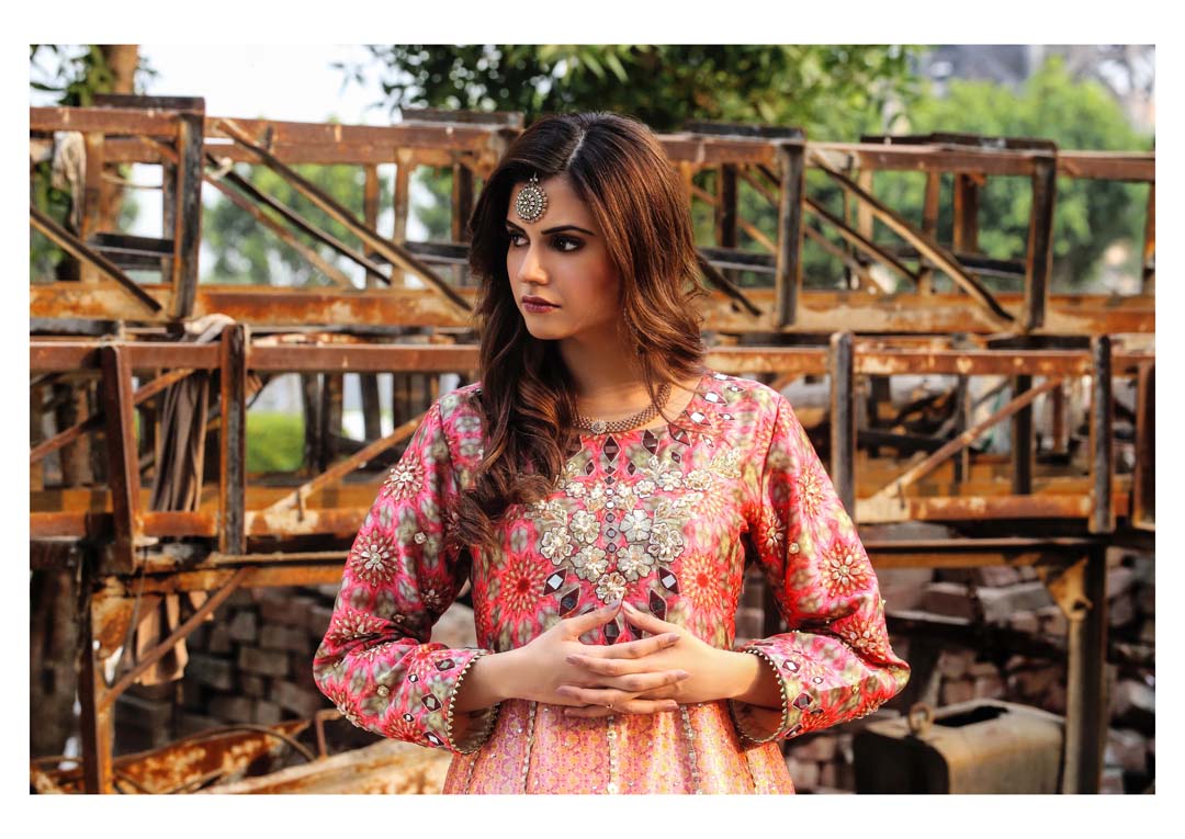 Mirror Embellished Maxi